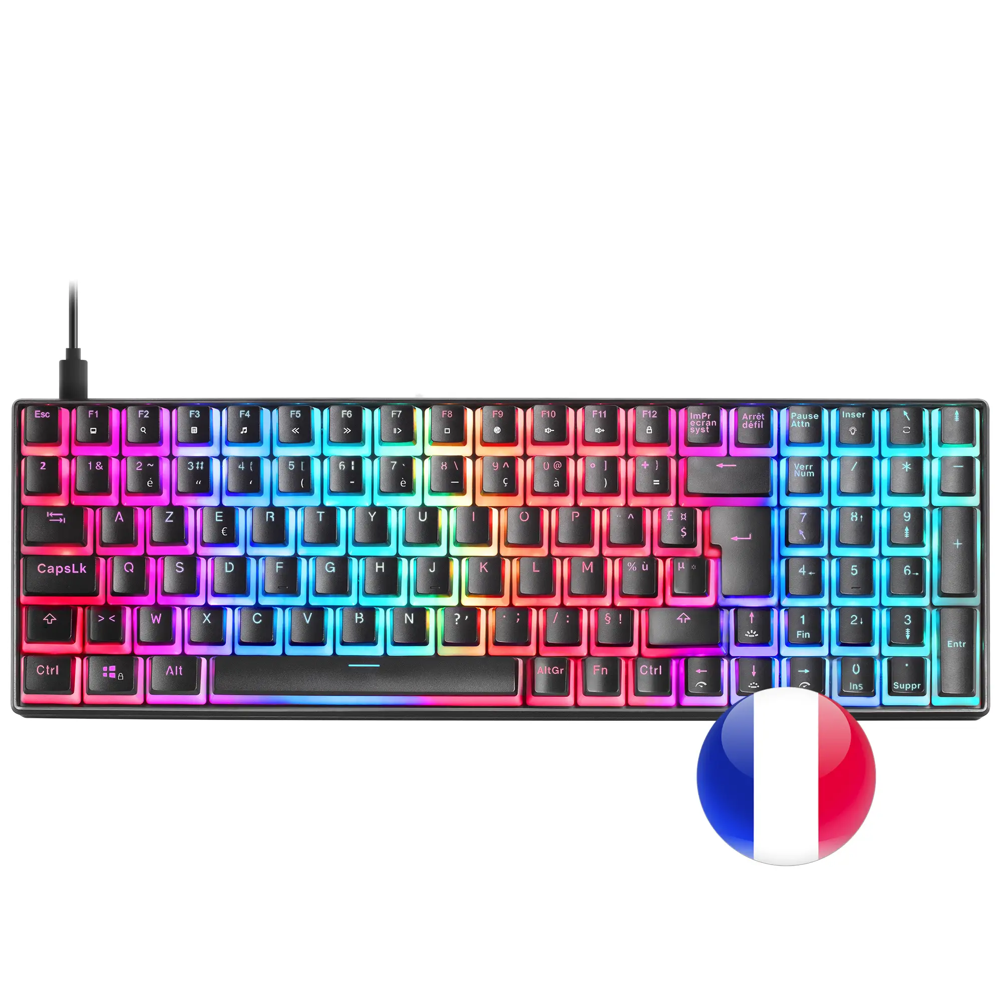 Mars Gaming MKULTRABRFR Mekanik RGB Oyuncu Klavyesi