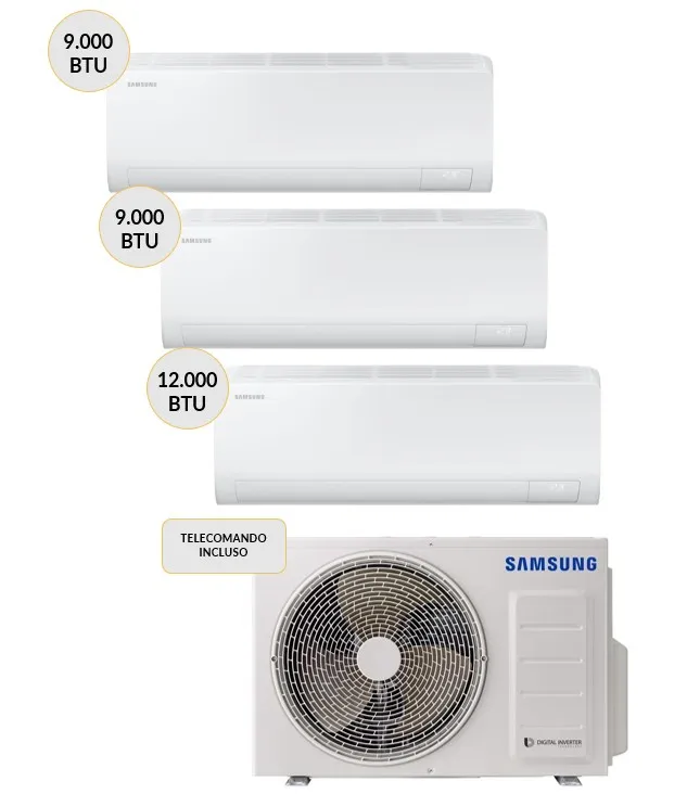 Samsung Luzon AJ052TXJ3KGEU + AR50F09C1BHNEU (2) + AR50F12C1BHNEU STI9912LUZONS2 Klim