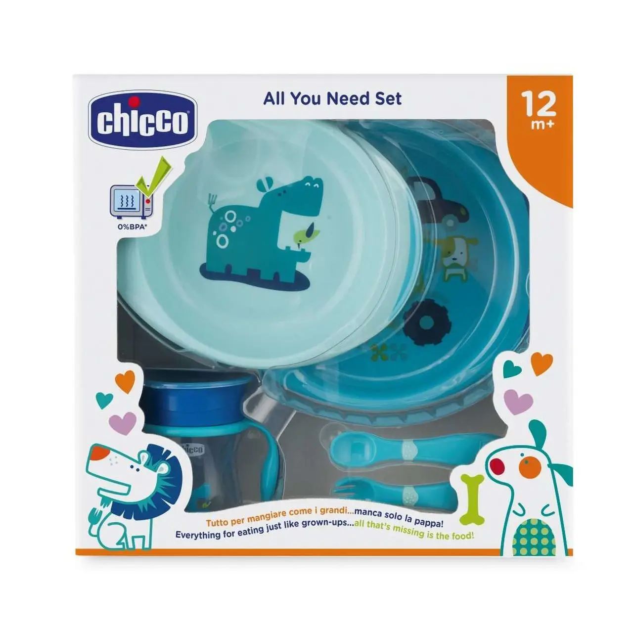 Chicco 00016201200000 Küçük Çocuk Sofra Takımı