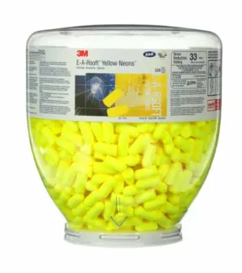 3M E-A-Rsoft Yellow Neons One Touch 391-1004 Kulak Tıkaçları
