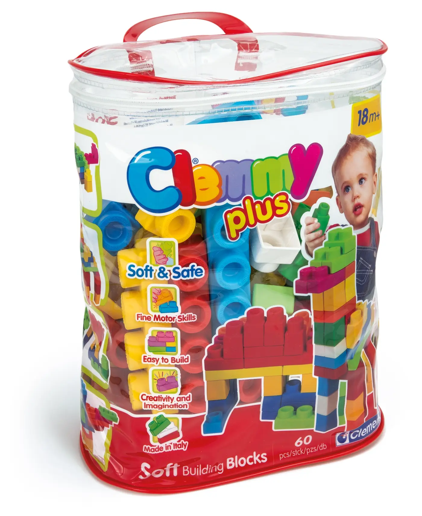 Clementoni Clemmy Plus 14880 Oyuncak Yapı Blokları