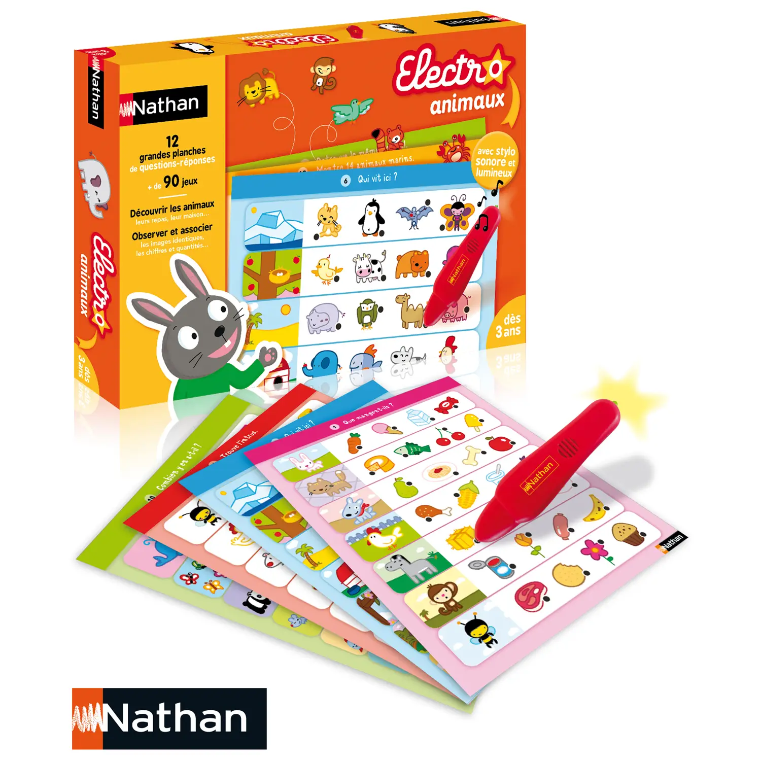 Nathan Electro Animaux 31032 CVGA Kabloları