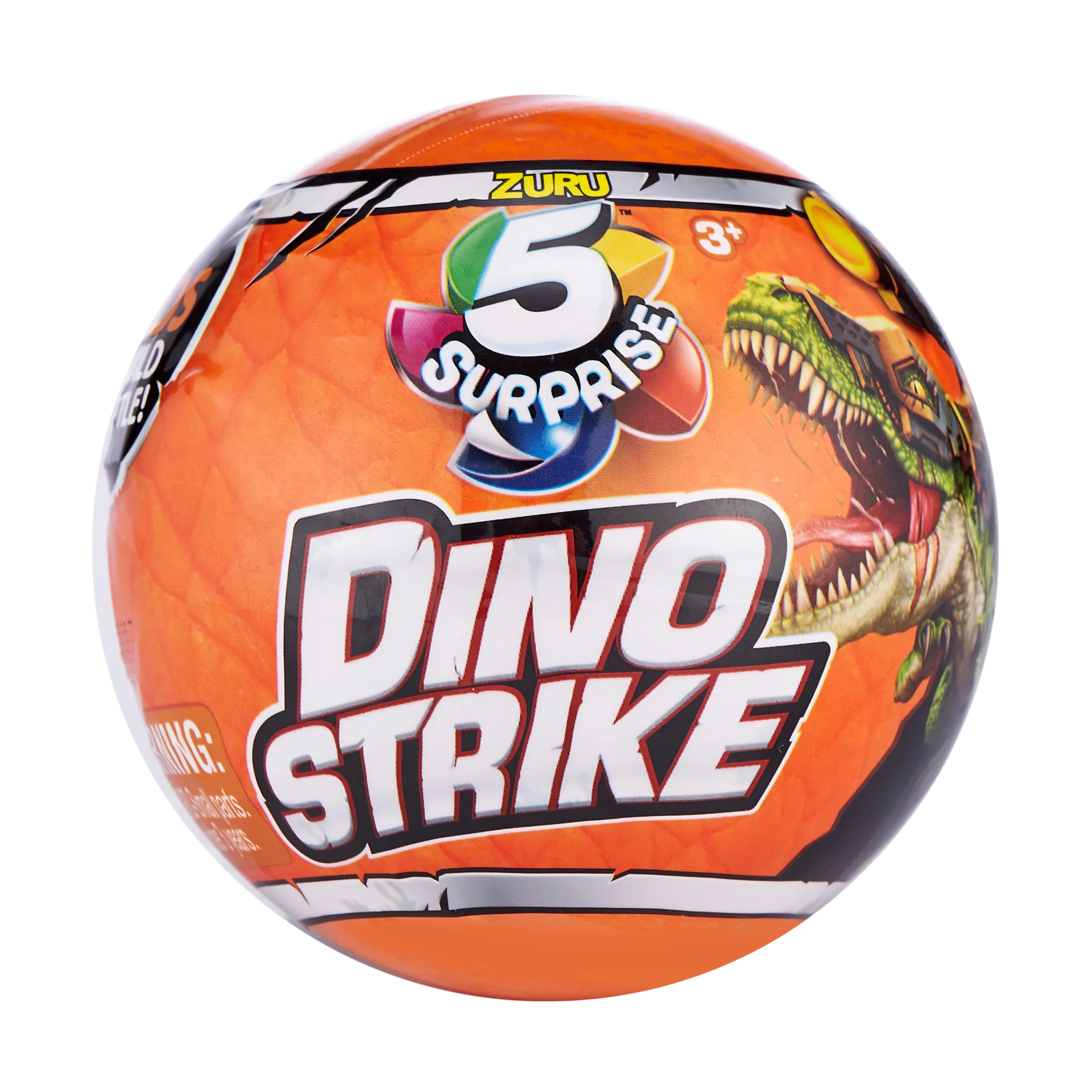 ZURU 2 PRESENTOIRS DE 24 BOULES SURPRISES DINO STRIKE - DINOSAURE A MONTER ET A COLLECTIONNER - 48 PIECES 7740SQ1-S001 Kupon Kartları