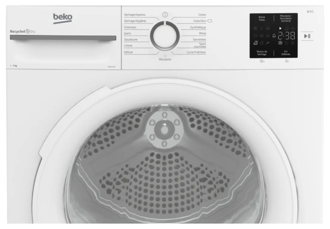 Beko D0H1710 7 kg Isı Pompalı Kurutma Makinesi Thumbnail 10