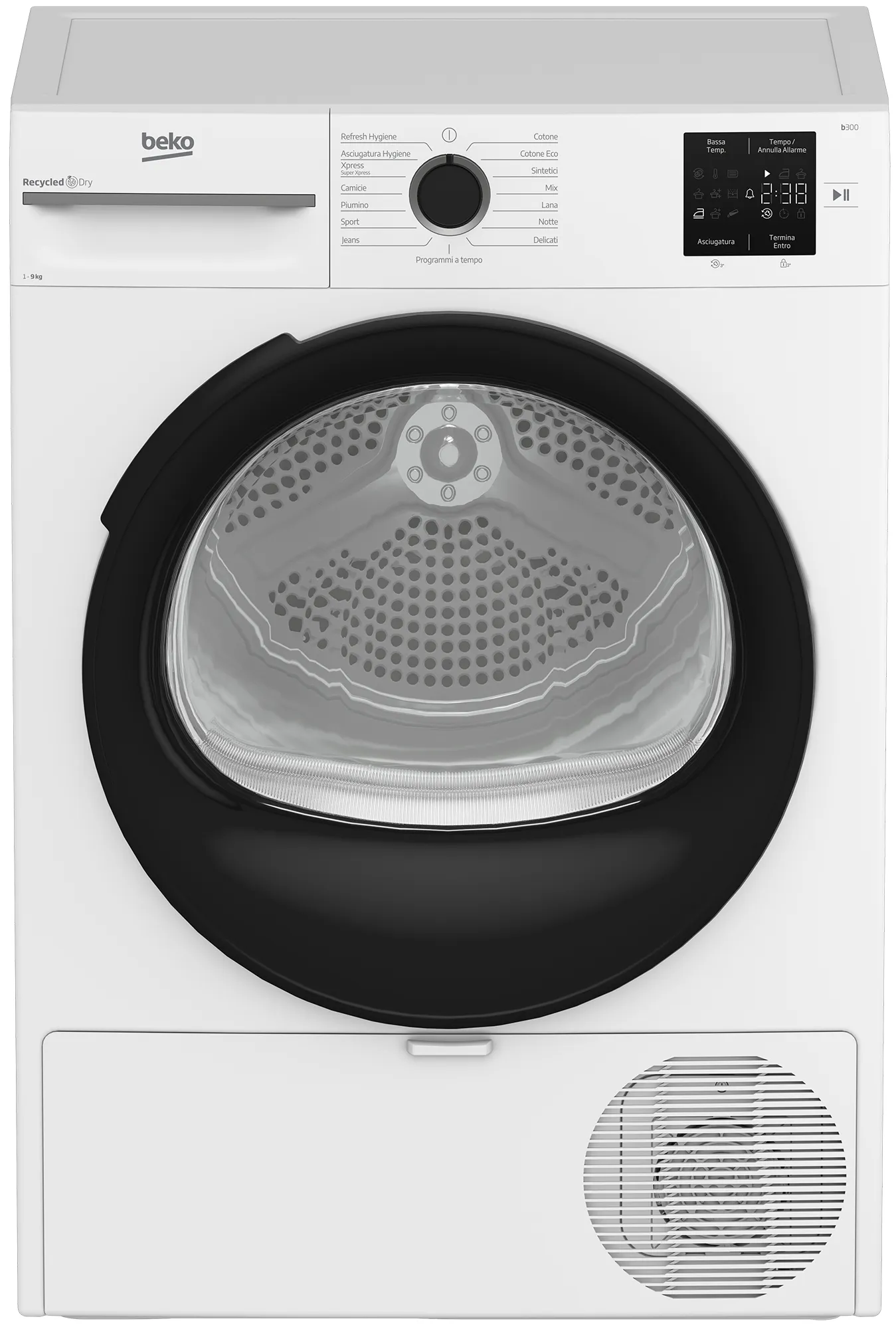 Beko MWBMT392B_IT 7188383880 9 kg Isı Pompalı Kurutma Makinesi
