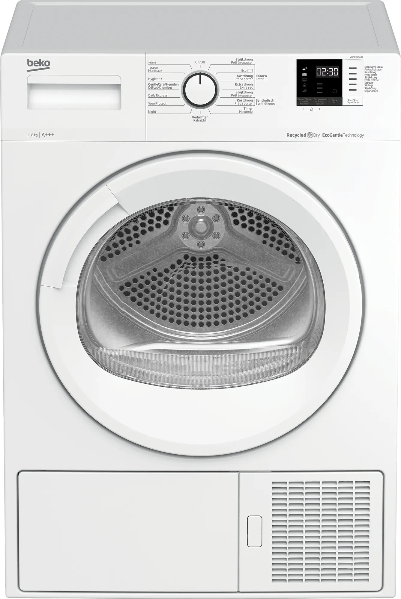 Beko VH8735GA01 7188237070 8 kg Isı Pompalı Kurutma Makinesi