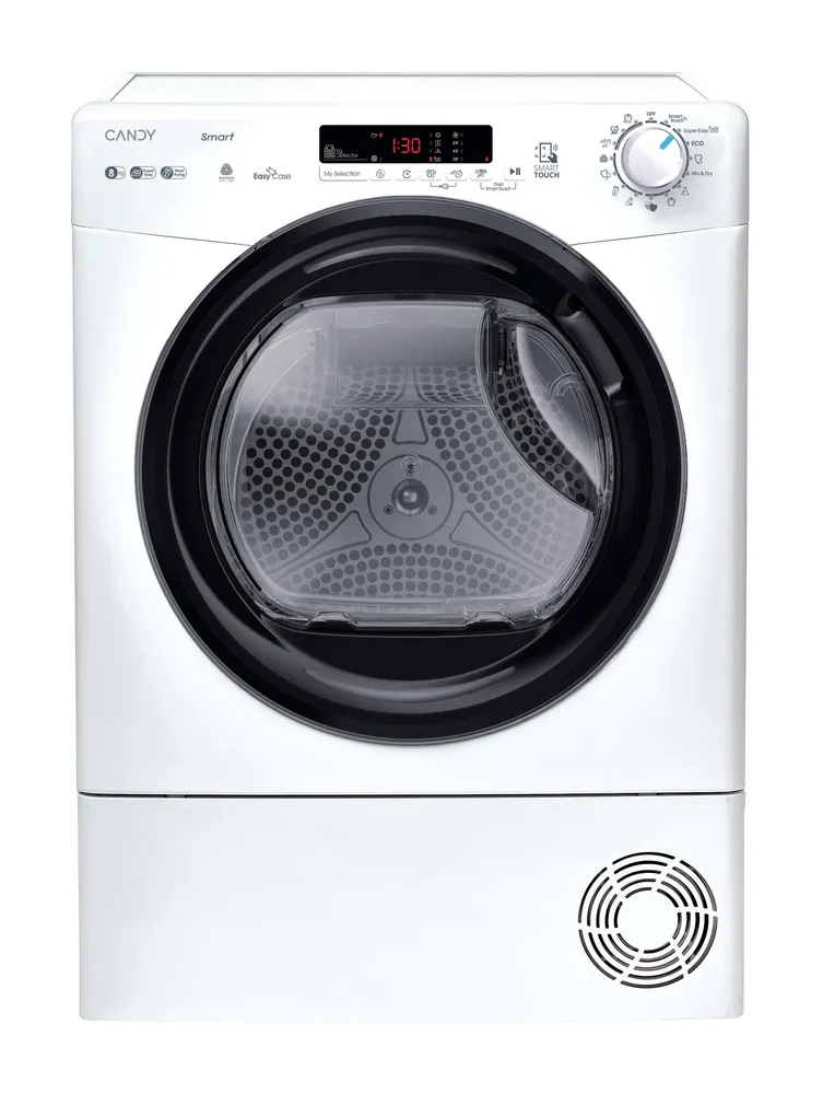 Candy Smart CS EH8N1DBE-S 31103098 8 kg Isı Pompalı Kurutma Makinesi