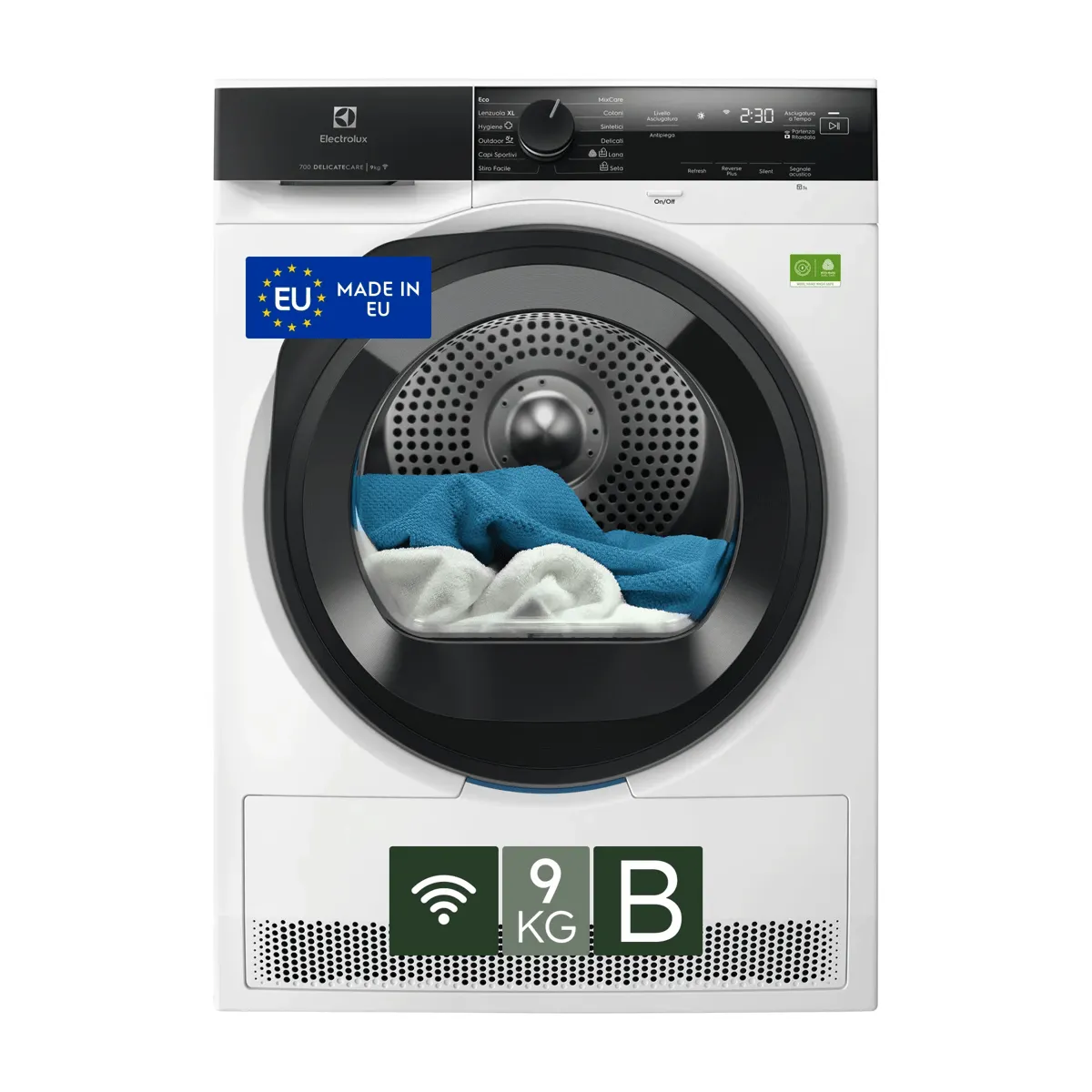 Electrolux EW7H49YB 916 900 383 9 kg Isı Pompalı Kurutma Makinesi