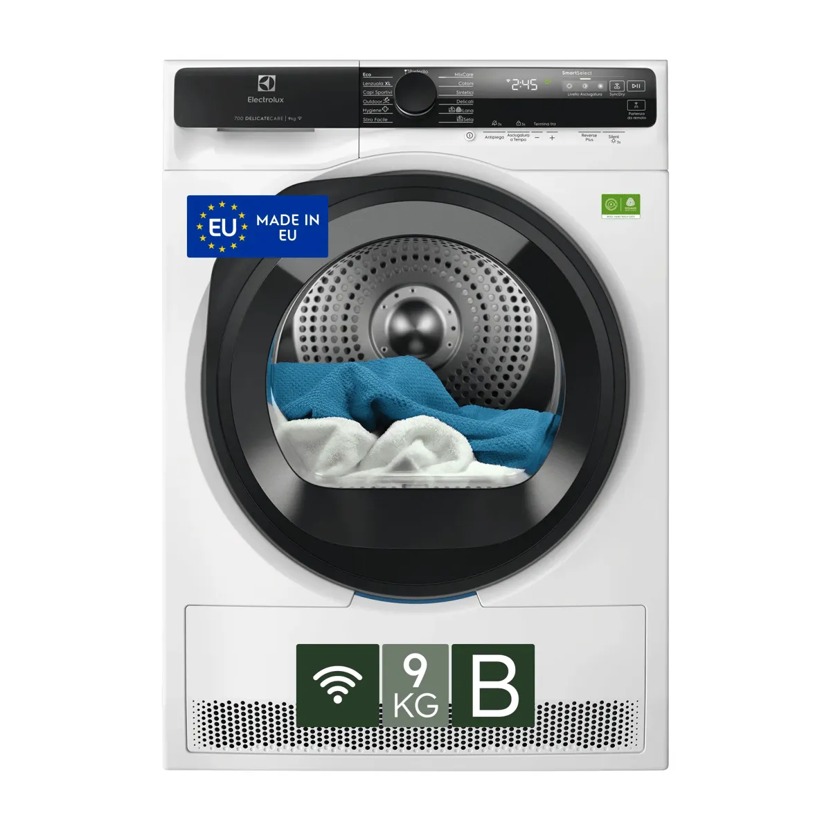 Electrolux EW7H59B 916 900 388 9 kg Isı Pompalı Kurutma Makinesi