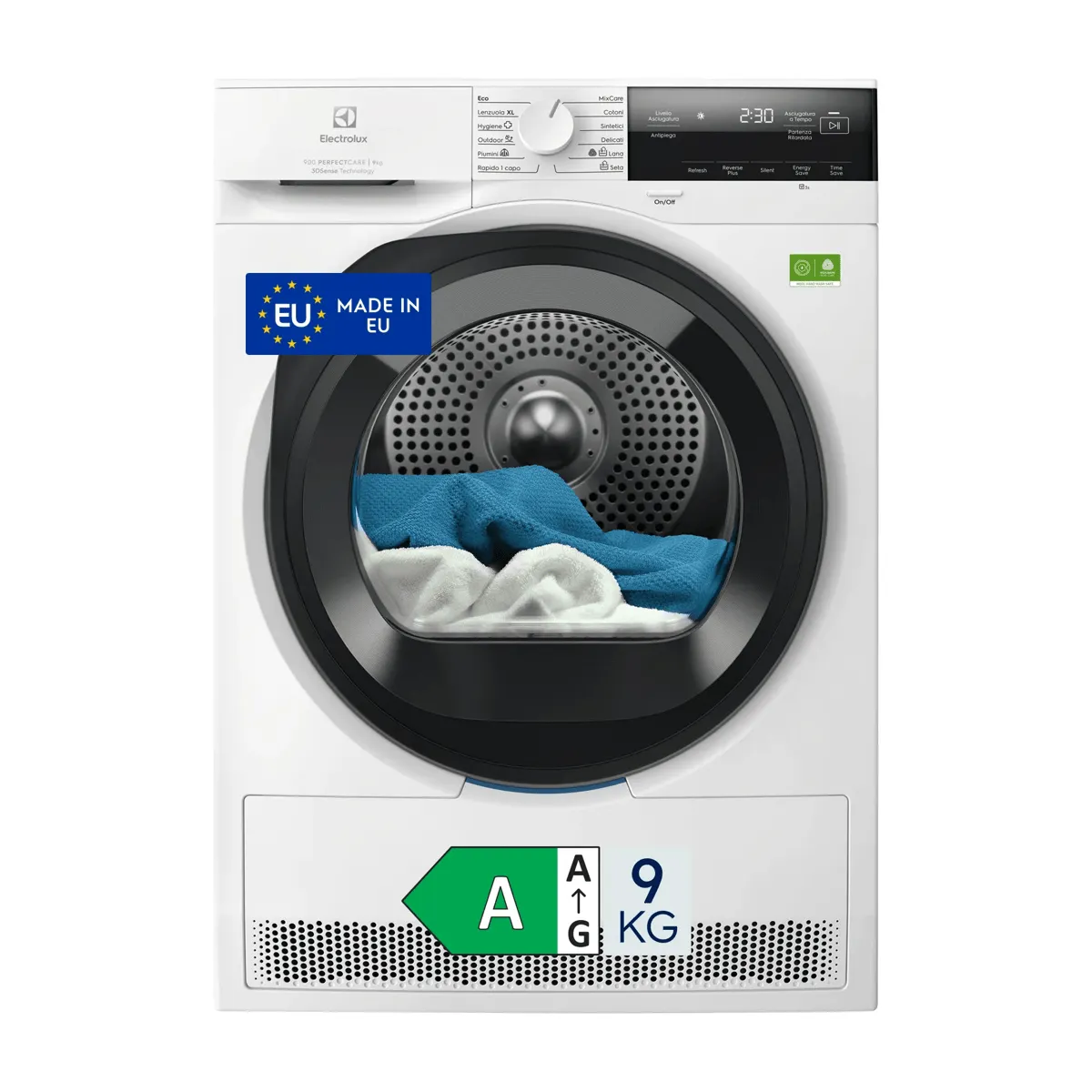 Electrolux EW9H39A 916 900 489 9 kg Isı Pompalı Kurutma Makinesi
