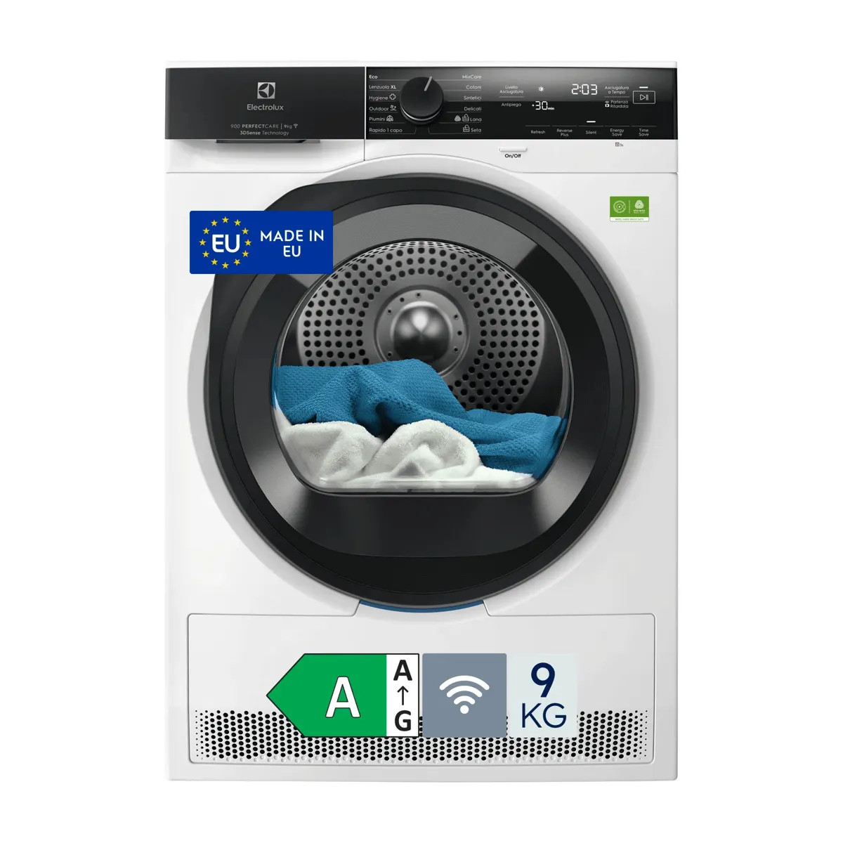 Electrolux EW9H4Y9A 916 900 509 9 kg Isı Pompalı Kurutma Makinesi
