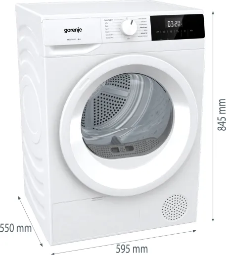 Gorenje D3HNE82/AT 20014798 8 kg Isı Pompalı Kurutma Makinesi Thumbnail 6
