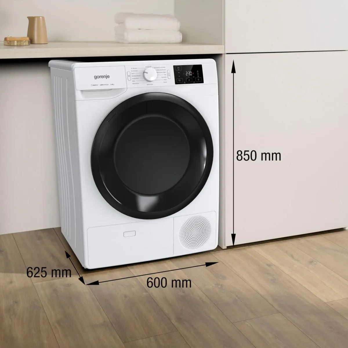 Gorenje Wave DNE8B 742043 8 kg Yoğuşmalı Kurutma Makinesi Thumbnail 2