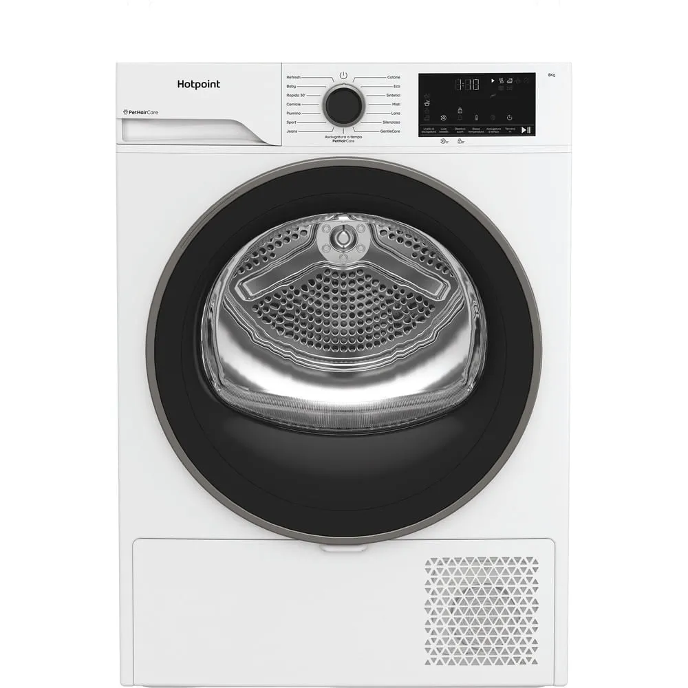 Hotpoint HPT 84D BS IT 869991720120 8 kg Isı Pompalı Kurutma Makinesi