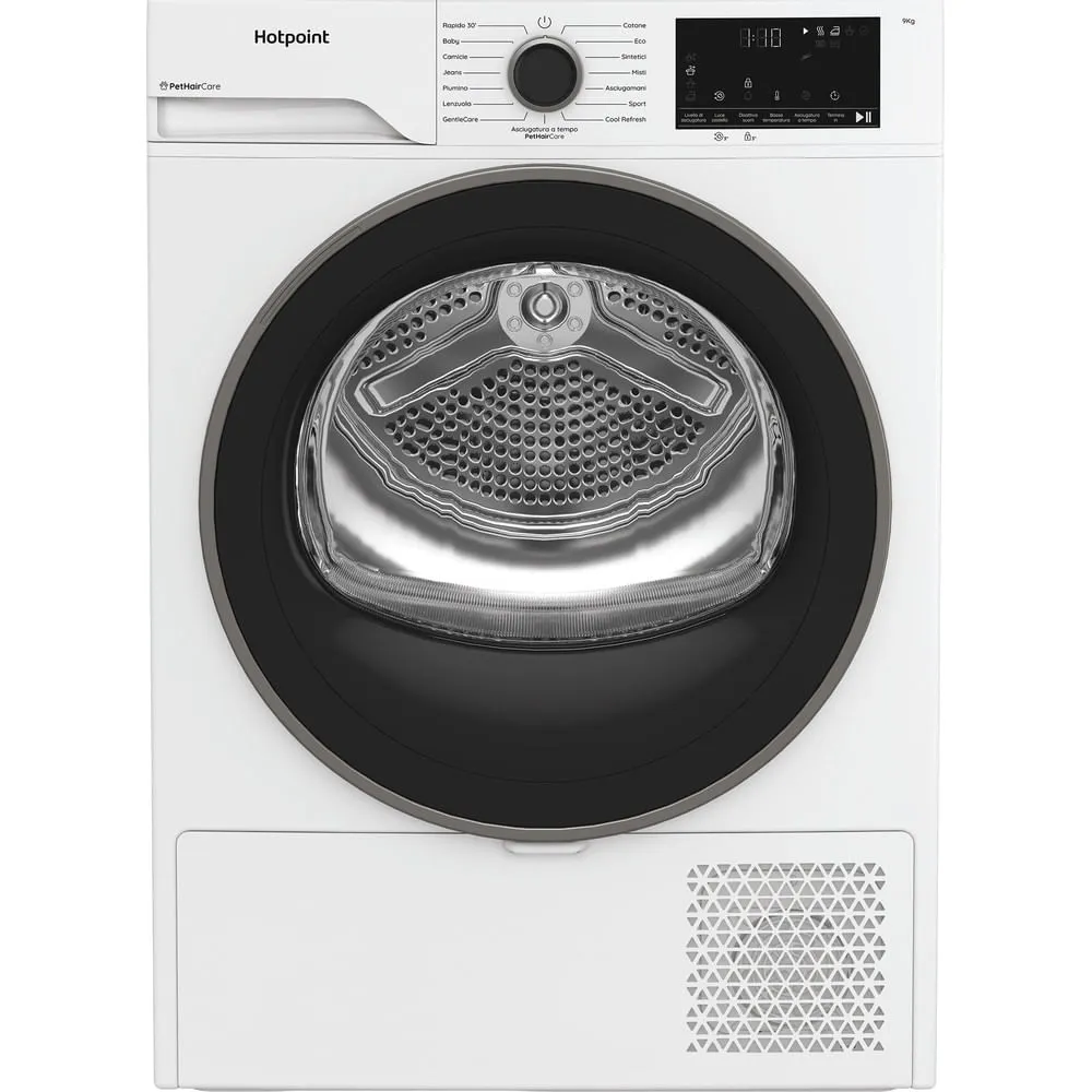 Hotpoint HPT 93D BS IT 869991720490 9 kg Isı Pompalı Kurutma Makinesi