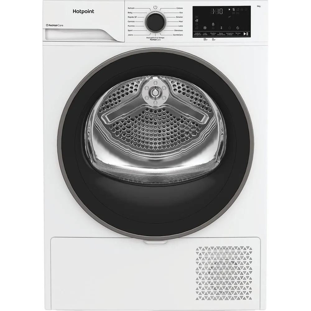 Hotpoint HPT 94D BS IT 869991723250 9 kg Isı Pompalı Kurutma Makinesi