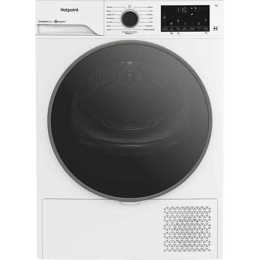 Hotpoint HPT 96D BS IT 869991732250 9 kg Isı Pompalı Kurutma Makinesi