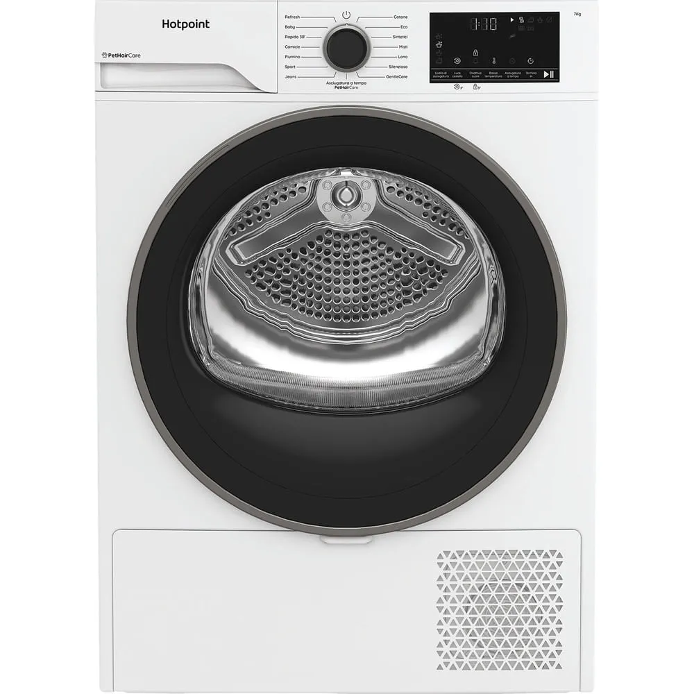 Hotpoint HPTS 74D BS IT 869991731030 7 kg Isı Pompalı Kurutma Makinesi