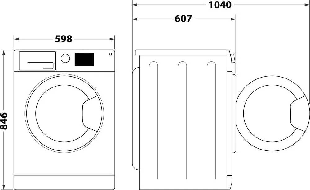 Indesit C YD 102D WW IT 869991720890 10 kg Isı Pompalı Kurutma Makinesi