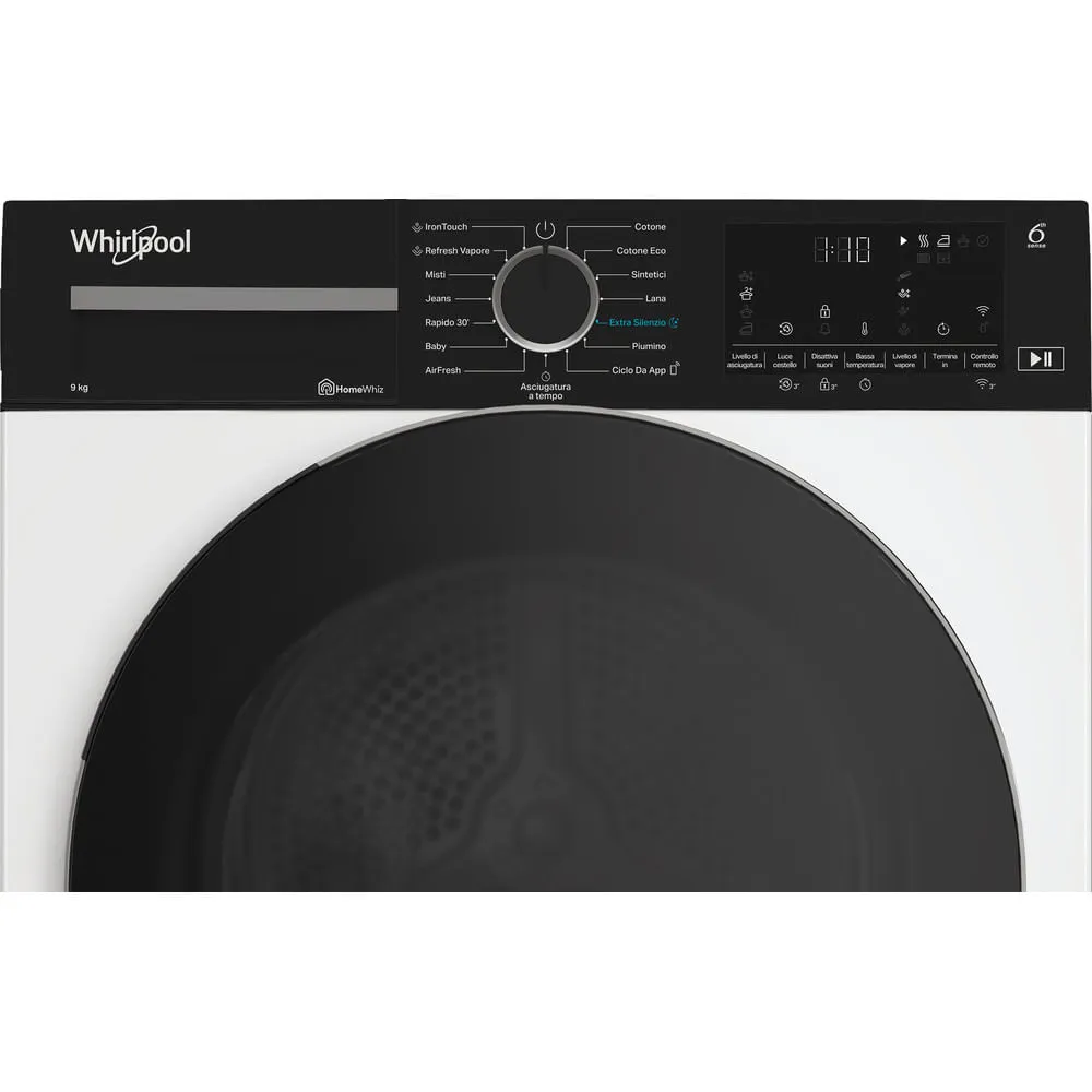 Whirlpool C WD 95M WBS IT 859991720110 9 kg Isı Pompalı Kurutma Makinesi Thumbnail 5
