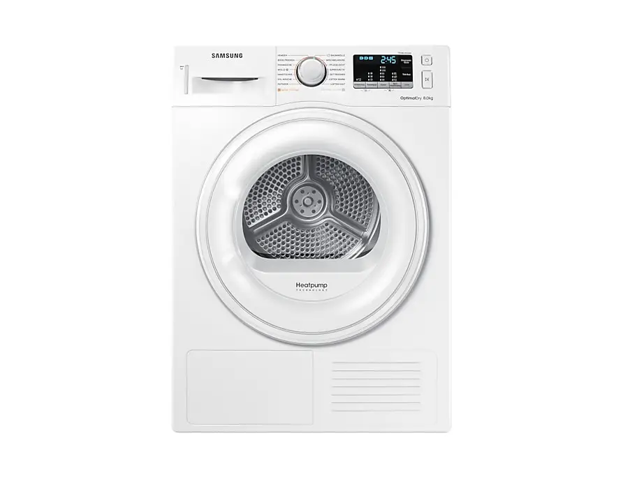 Samsung DV80M50101W/EG 8 kg Isı Pompalı Kurutma Makinesi