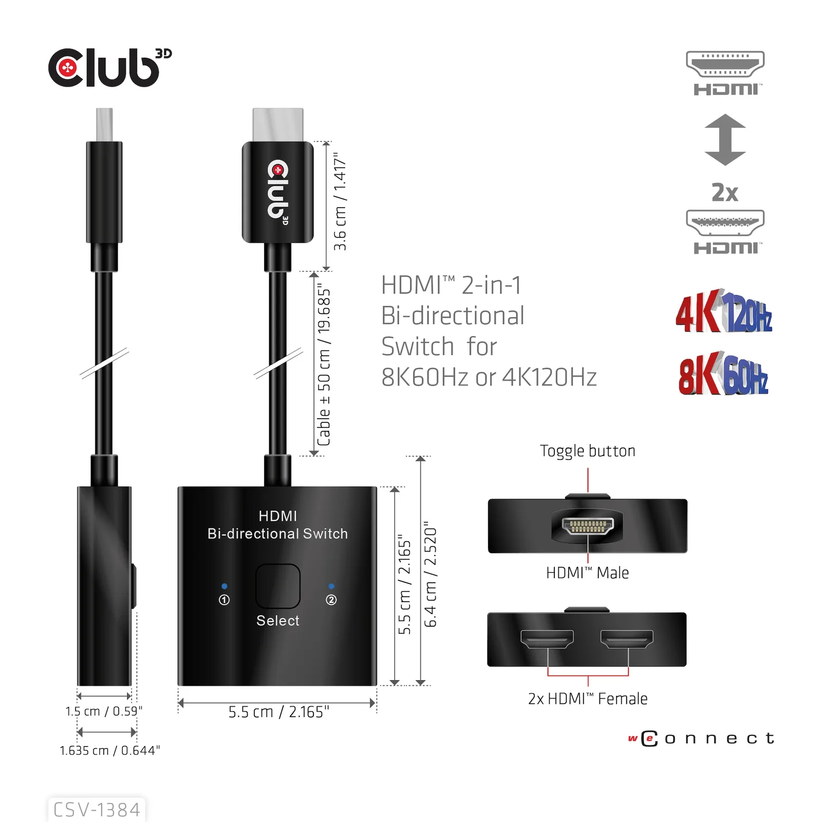 CLUB3D CSV-1384 Thumbnail 6