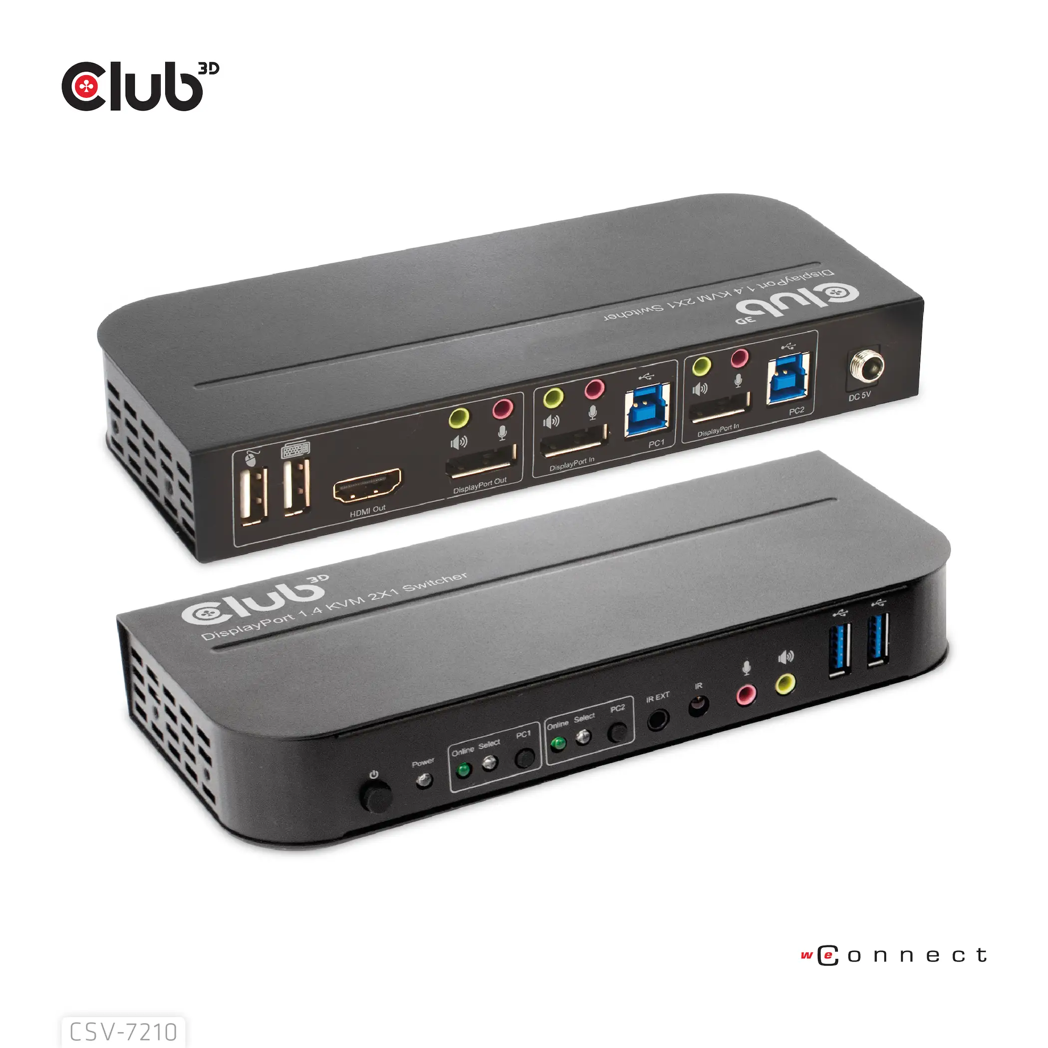 CLUB3D CSV-7210 KVM Switch Devresi