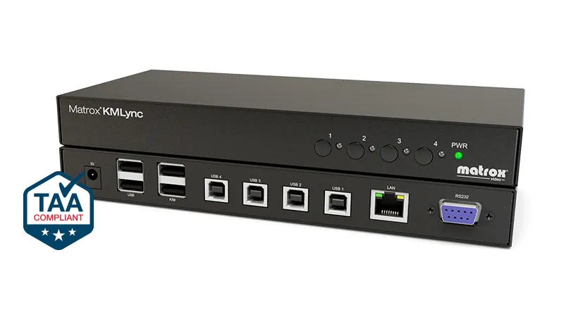 Matrox KMLYNC-4Y-UK KVM Switch Devresi
