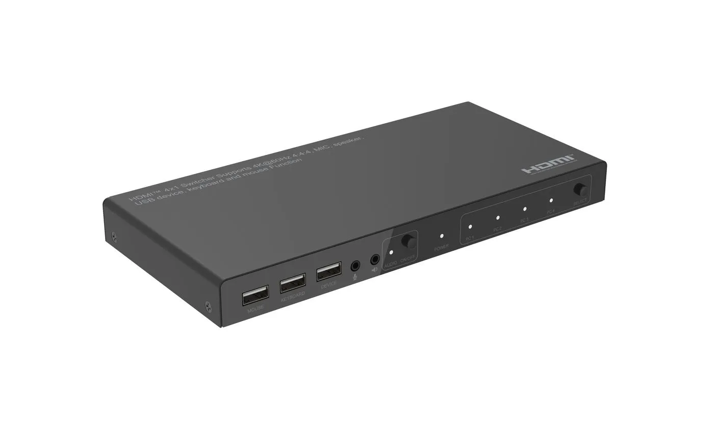 Microconnect MC-HDMIKVM0401-4K KVM Switch Devresi