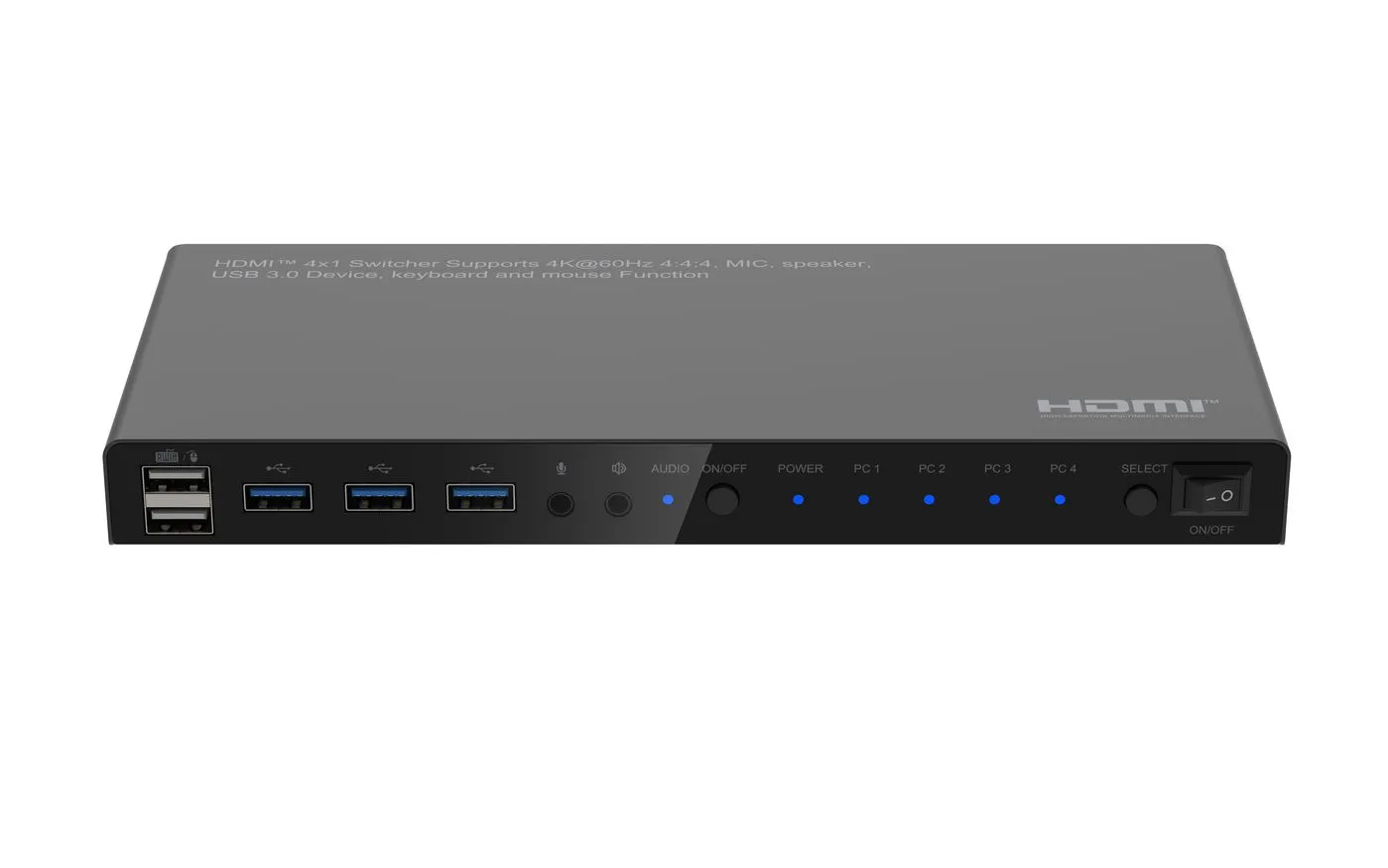 Microconnect MC-HDMIKVM0401-USB3-4K Thumbnail 2