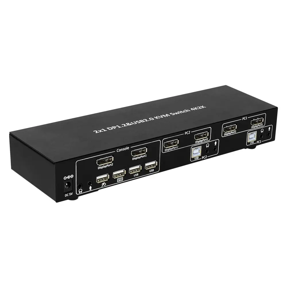 Techly IDATA DP-KVM4 Thumbnail 2