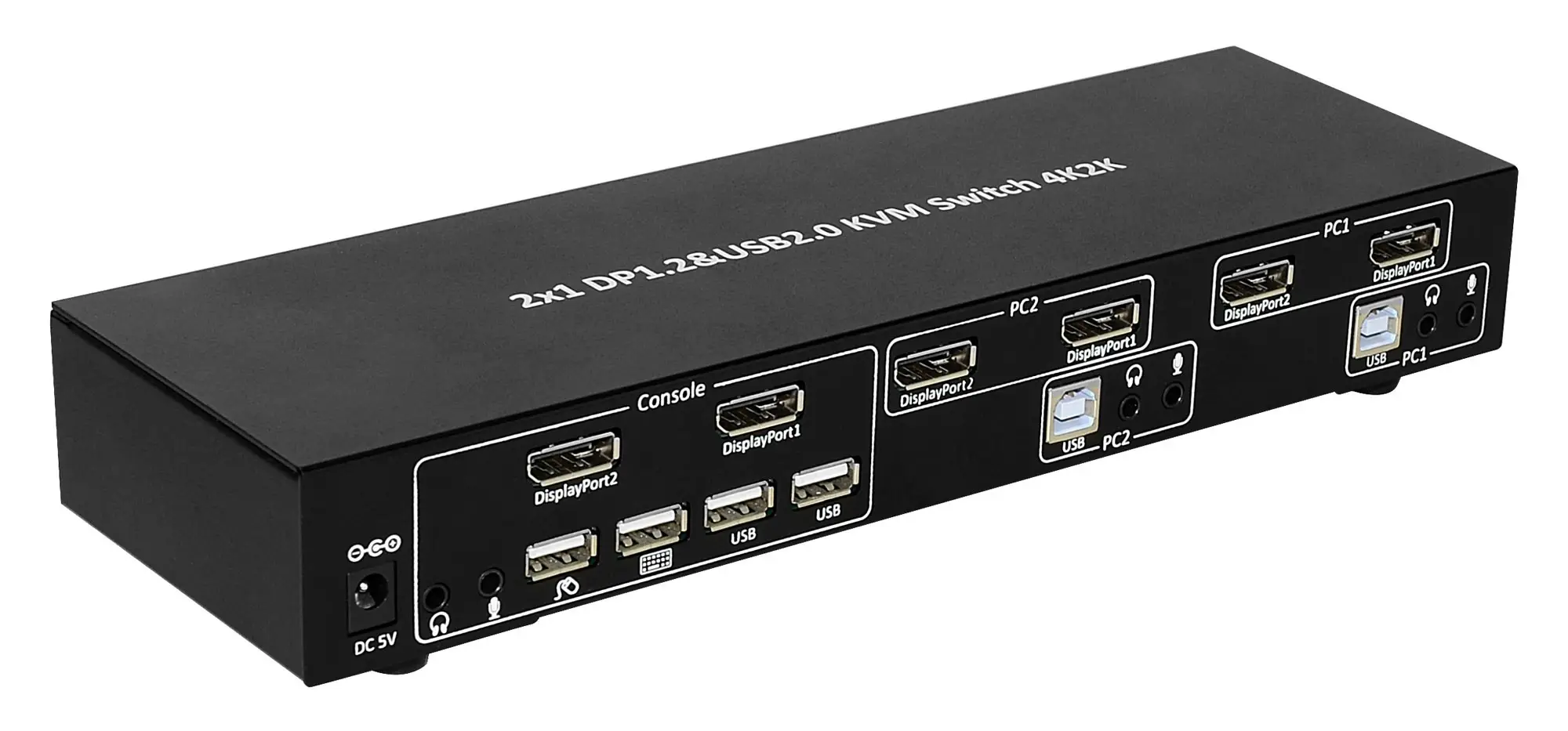 Techly IDATA-DP-KVM4 Thumbnail 2
