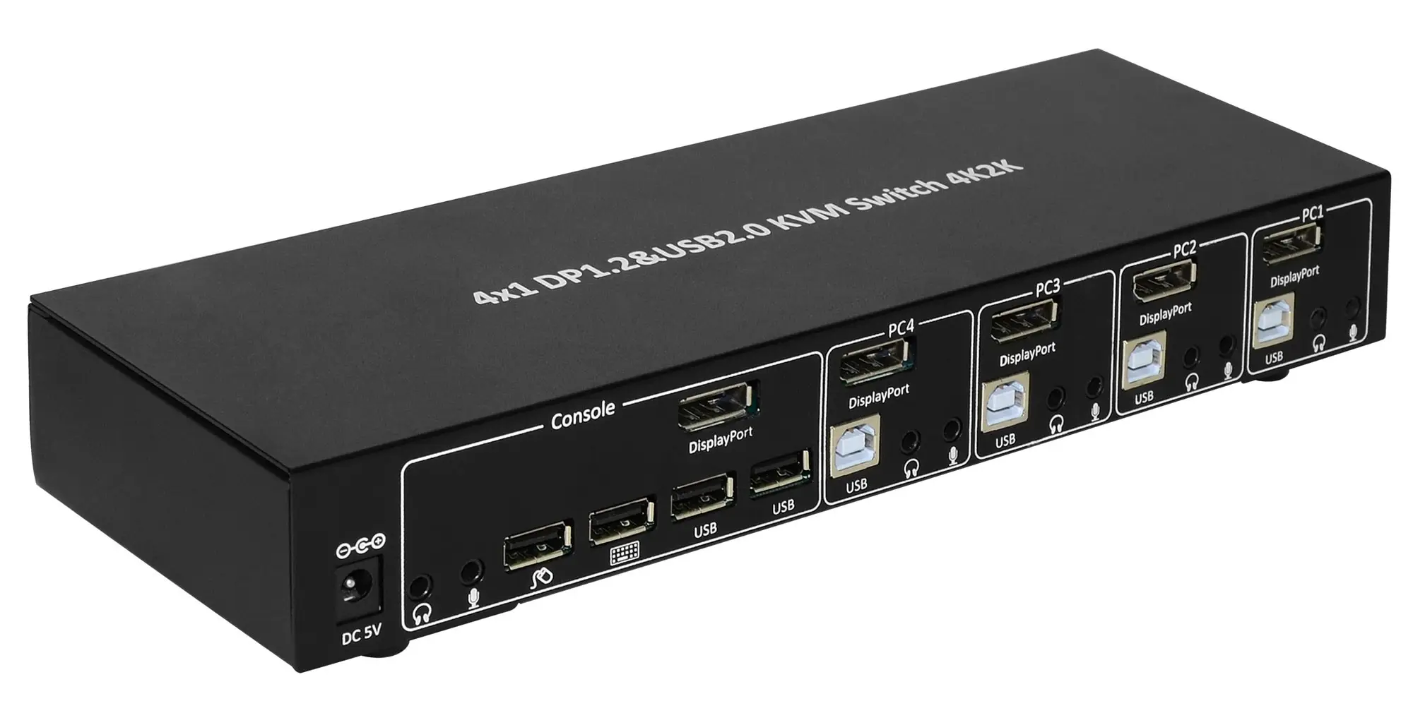 Techly IDATA-DP-KVM4 Thumbnail 3