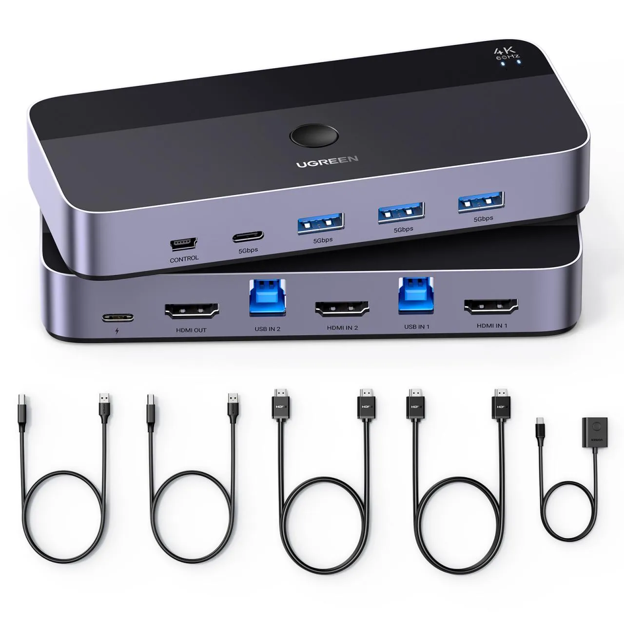 Ugreen 15707 KVM Switch Devresi