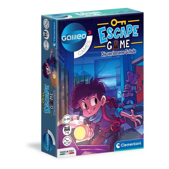 Clementoni ESCAPE GAME 59228 Kutu Oyunu Laptop Çantası
