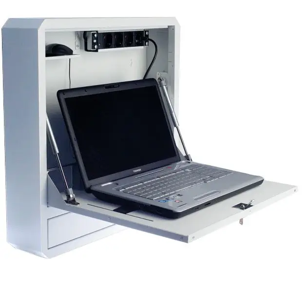 Techly ICRLIM01W Laptop Güvenlik Çekmeceli Dolabı