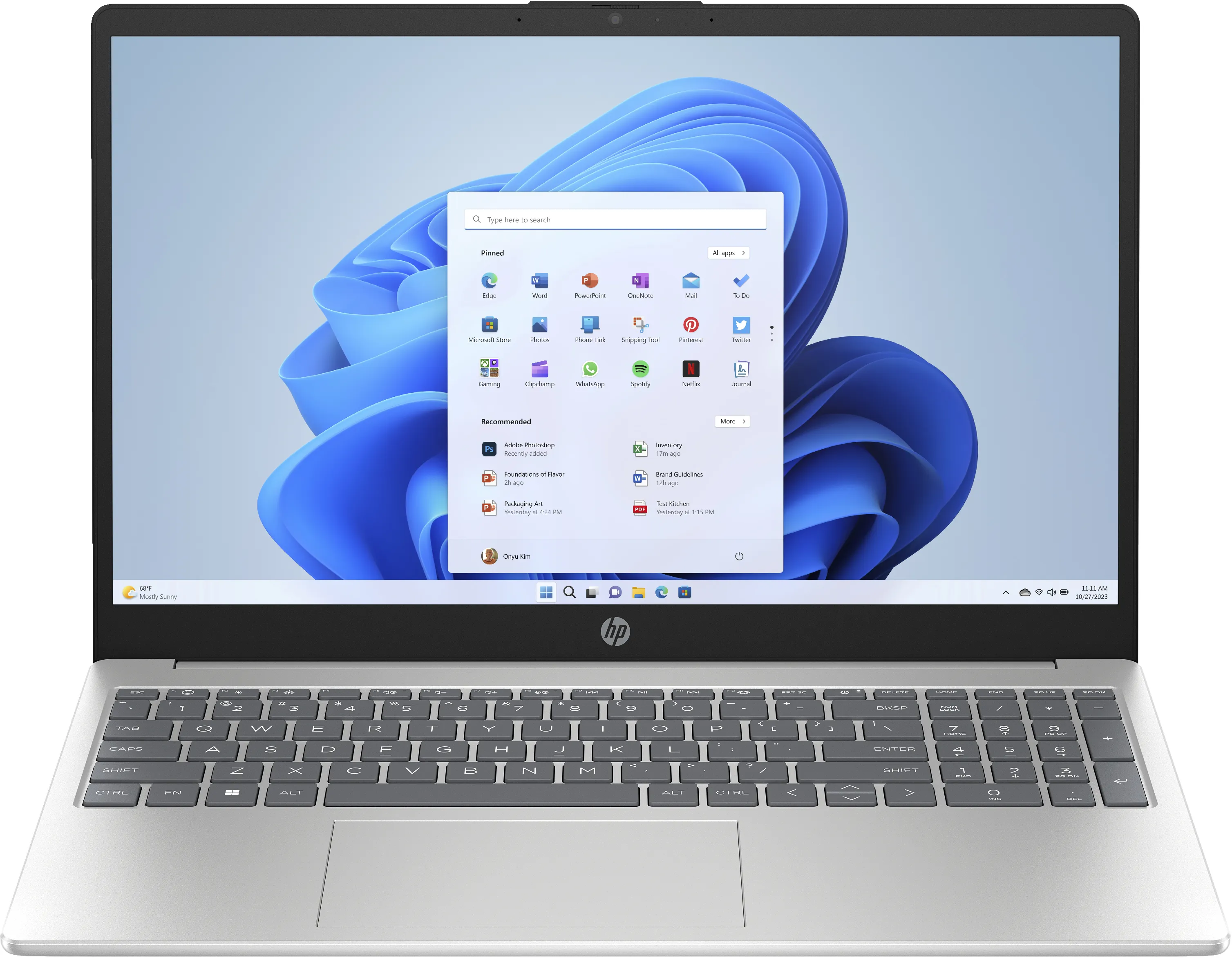 HP 15-fd1550TU D14WSPA Laptop