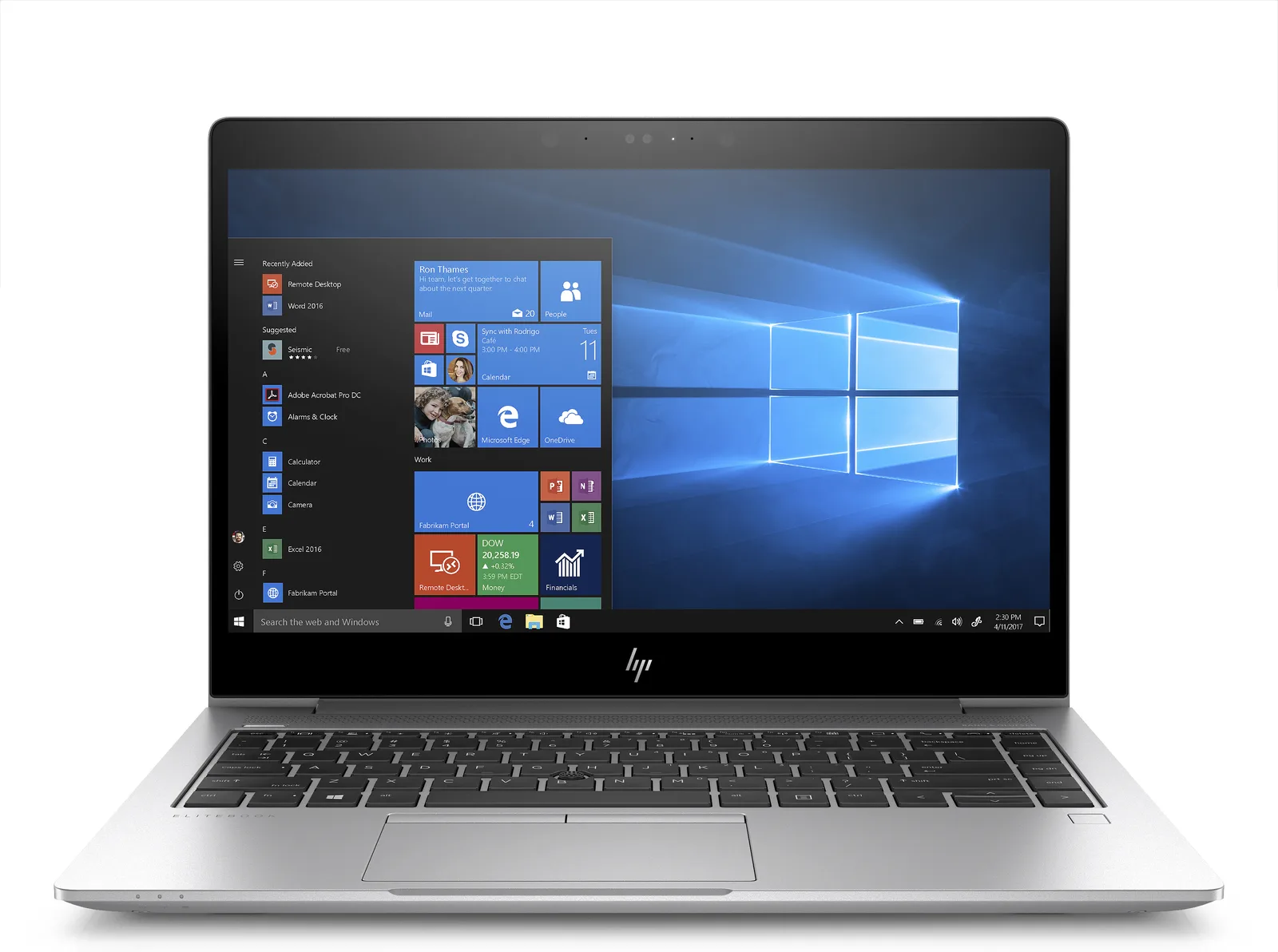 HP EliteBook 840 G5 + Samsung T5 External Portable SSD + 15.6" Classic Briefcase & Mouse 3TU06PA+MU-PA250B Laptop