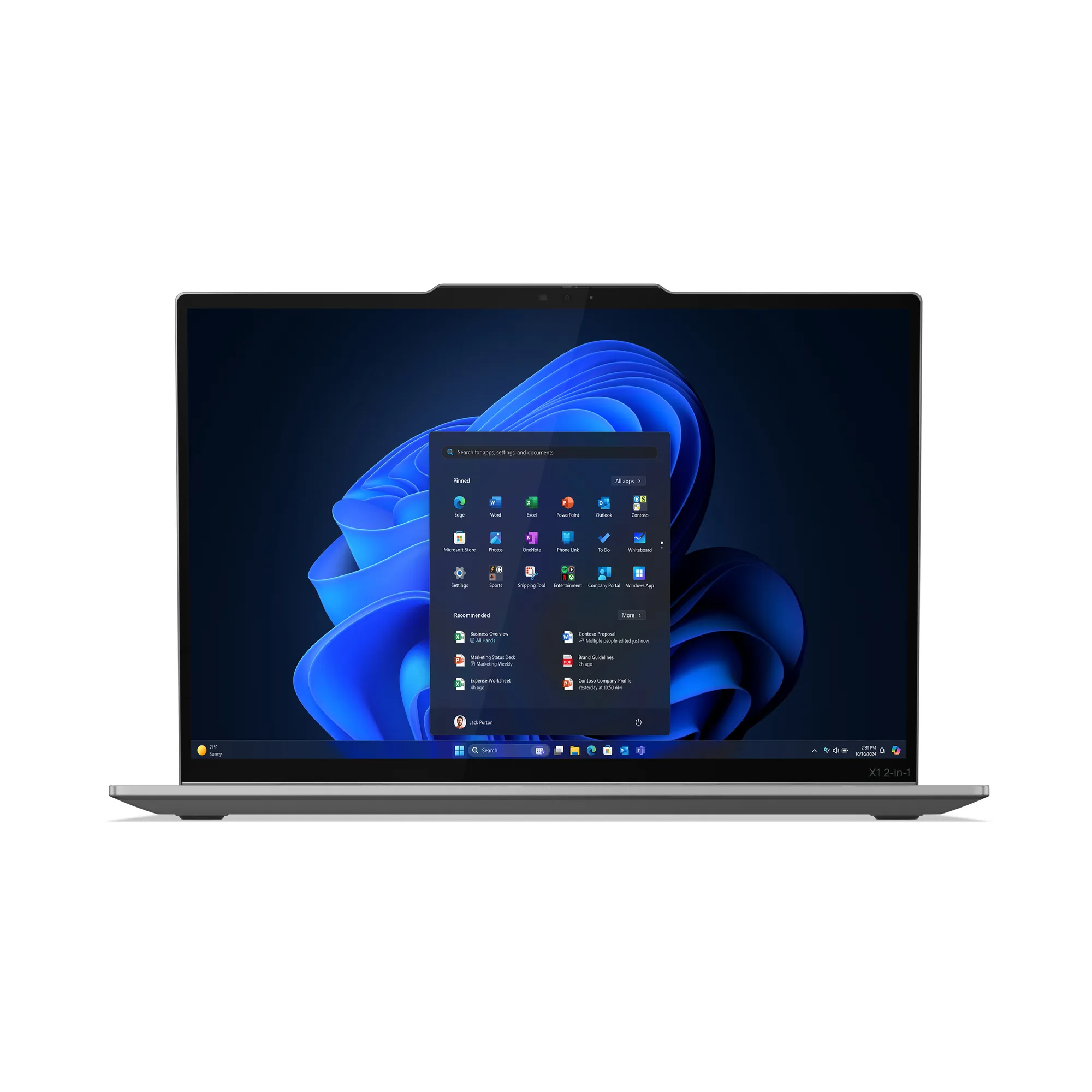 ThinkPad X1 2-in-1 Gen 10 Aura Edition Copilot+ PC 21NU001TSP Thumbnail 2
