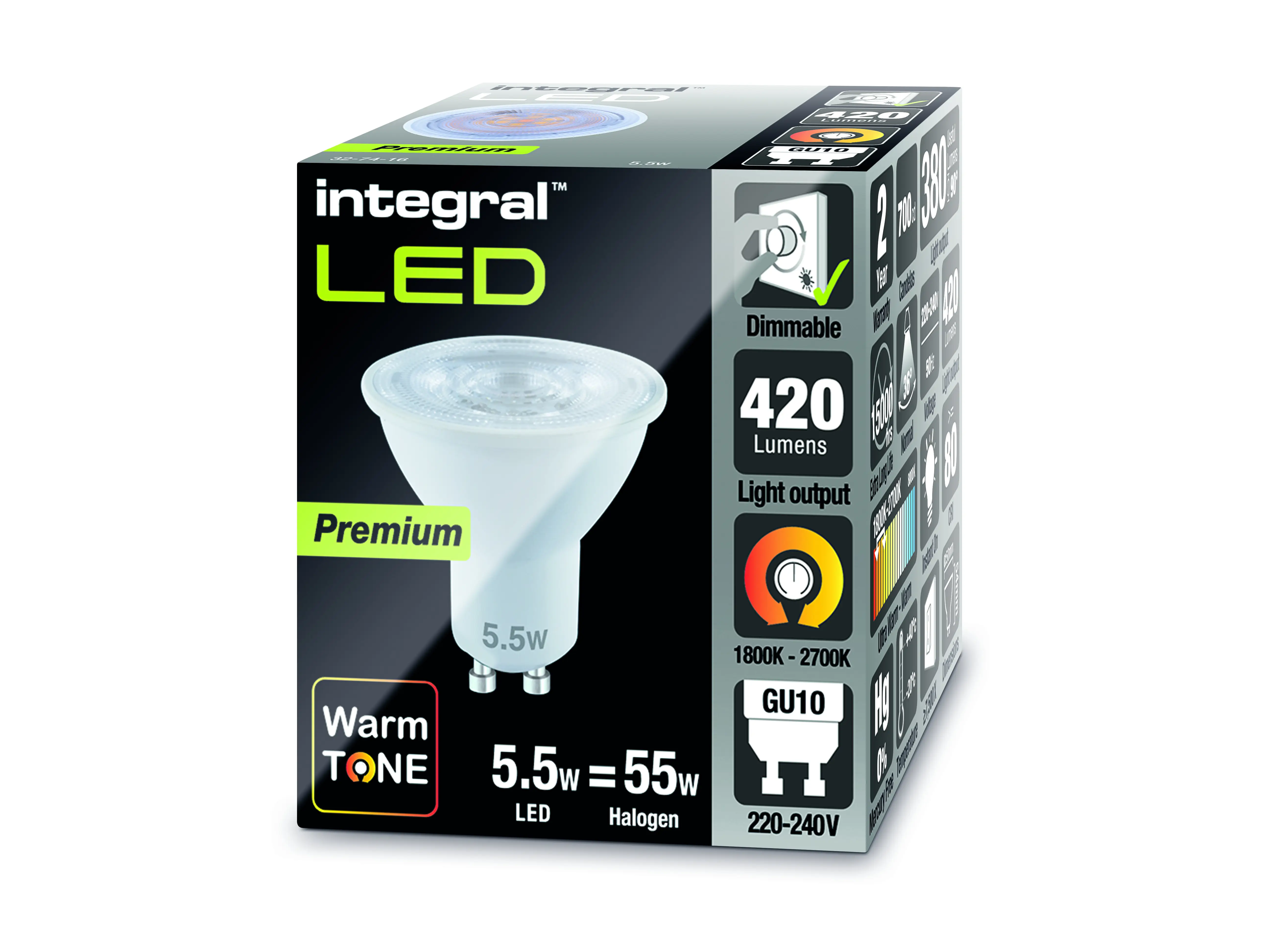 Integral LED ILGU10DC097 5 W Thumbnail 1