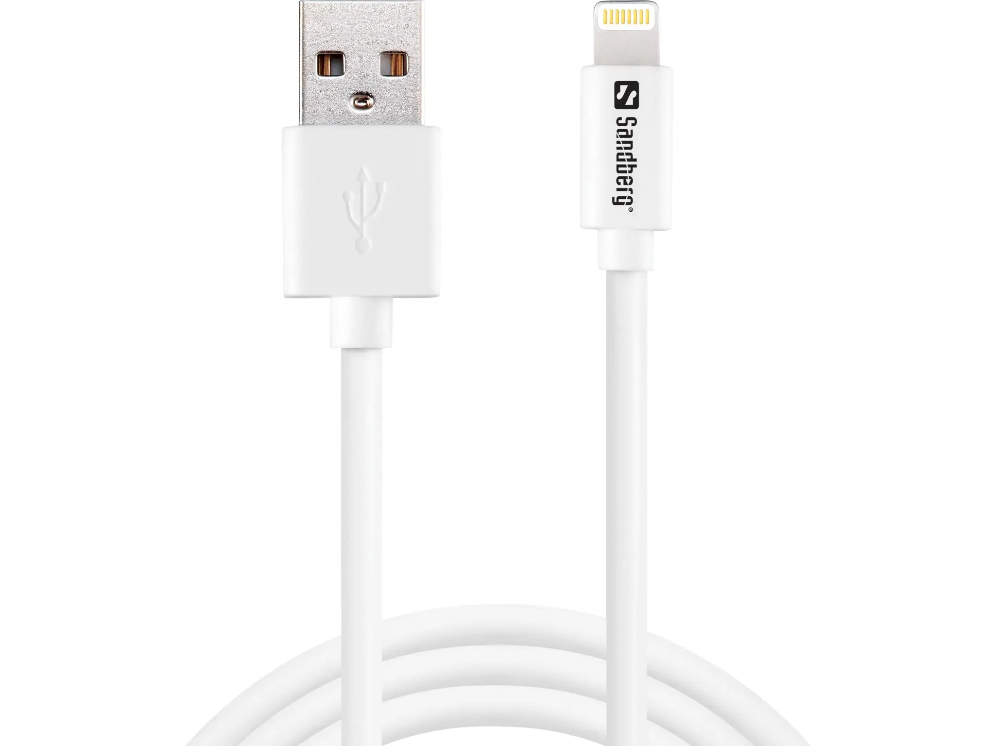 Sandberg USB>Lightning 2m AppleApproved 440-94 Lightning Kabloları