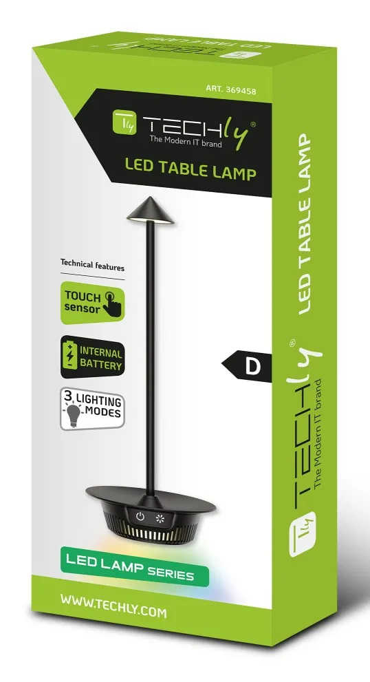 Techly I-LAMP-TABLE3 Thumbnail 1