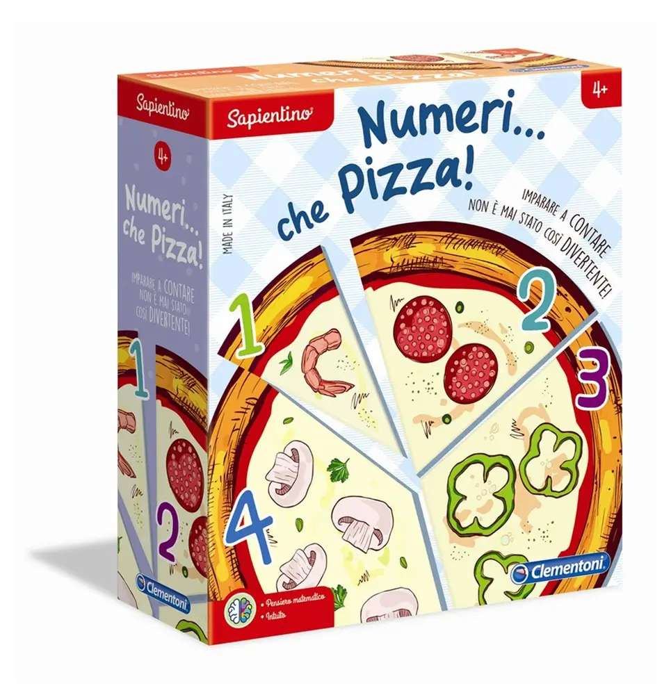 Clementoni Sapientino Numeri…che pizza! 16127 Kutu Oyunu Masa Oyunları