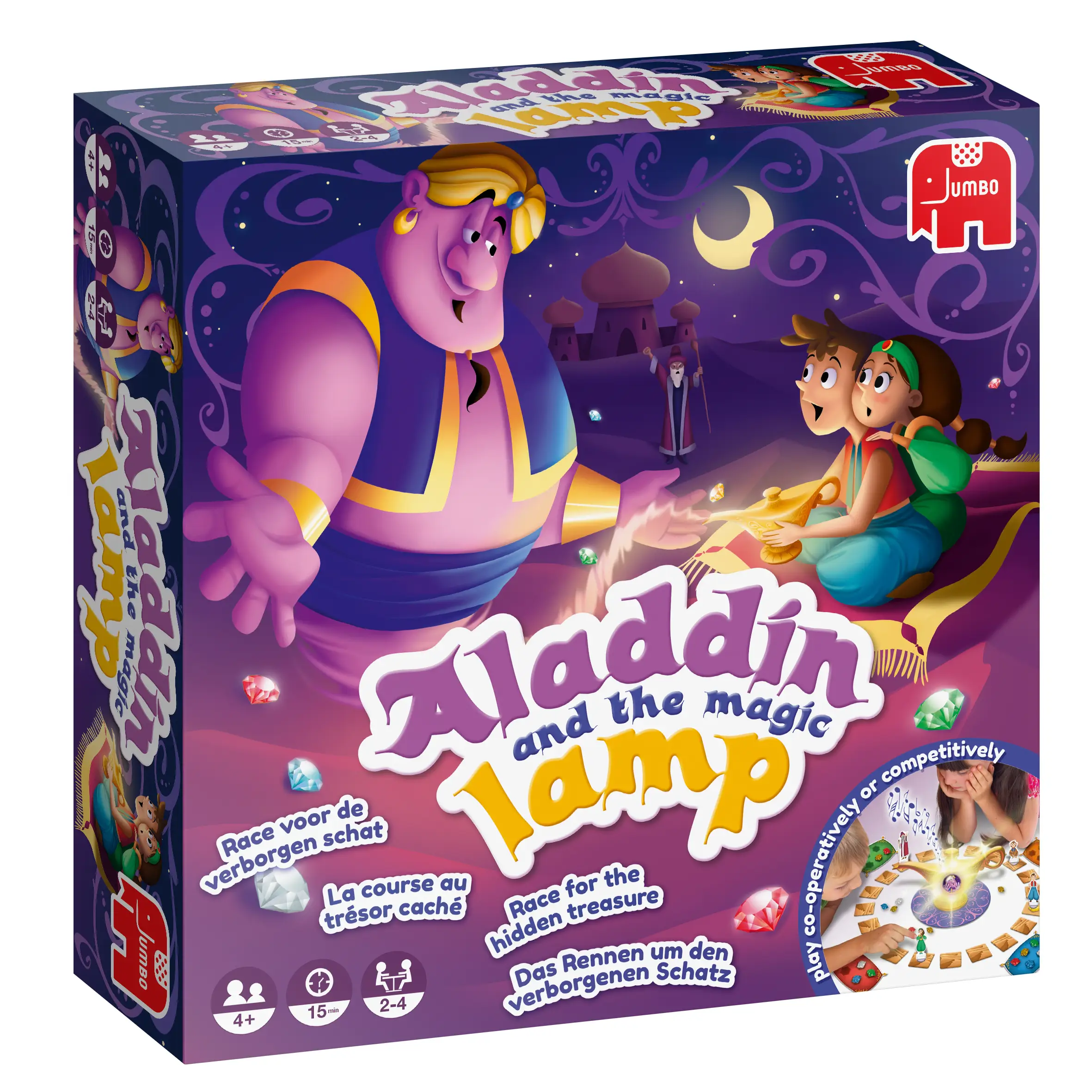 Jumbo Aladdin & the Magic Lamp 19726 Kart Oyunu Masa Oyunları