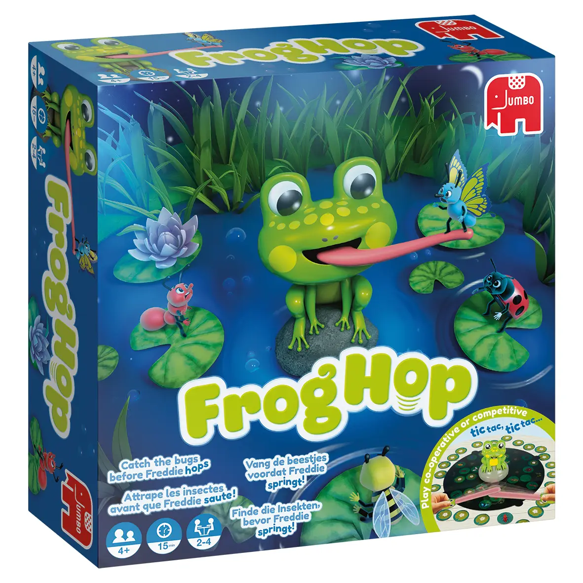 Jumbo Frog Hop 19727 Kart Oyunu Masa Oyunları