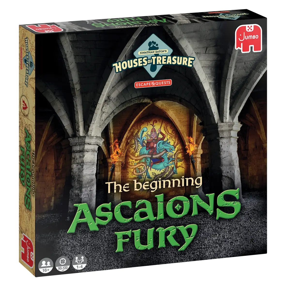 Jumbo Escape Quest The Beginning: Ascalons Fury 19832 Kart Oyunu Masa Oyunları