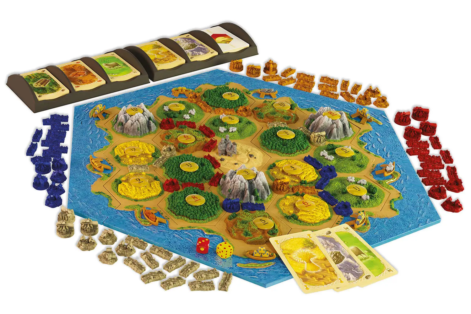 Kosmos Catan - 3D Edition 68226 Kutu Oyunu Masa Oyunları