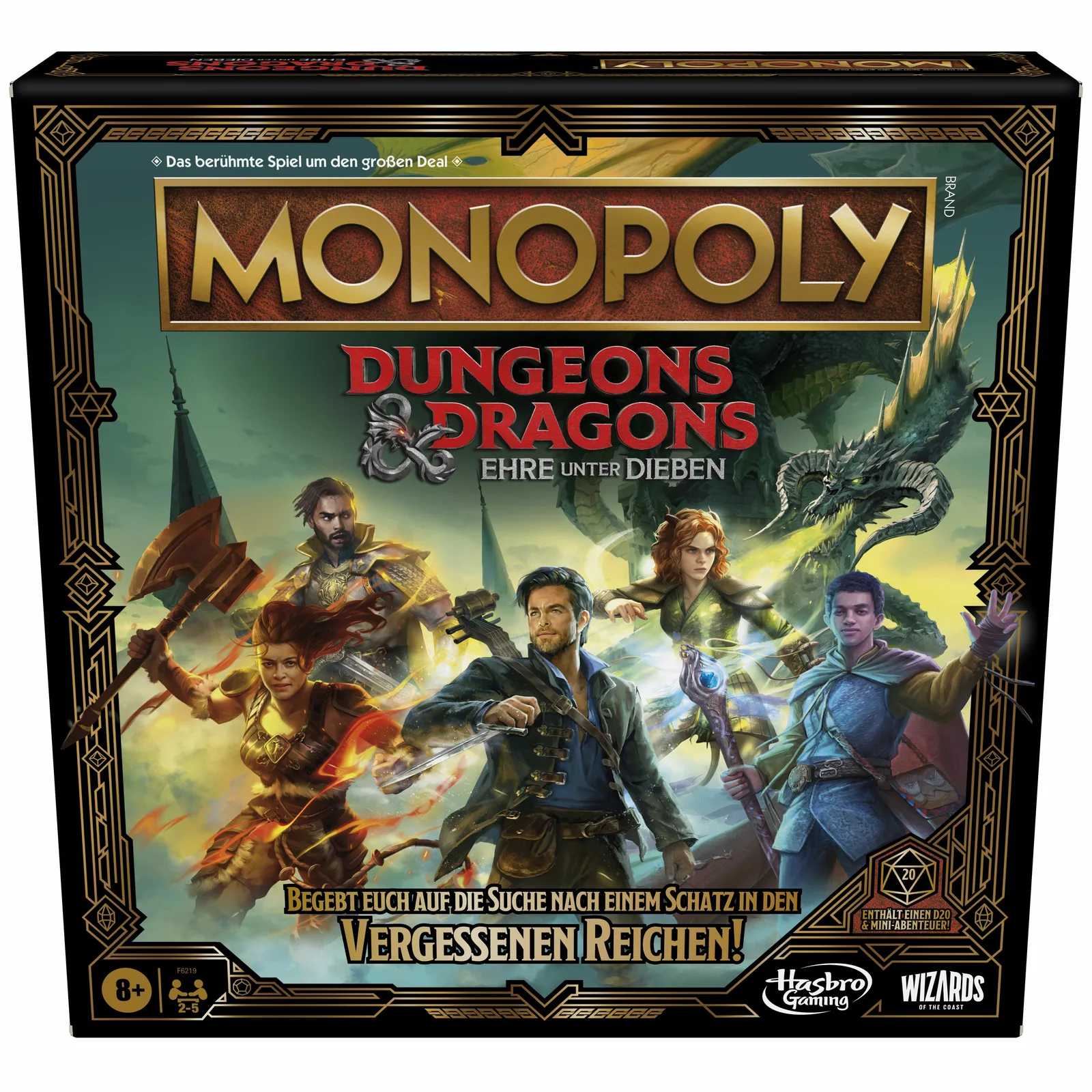 Hasbro Gaming Monopoly Dungeons & Dragons F6219UE2 Kutu Oyunu