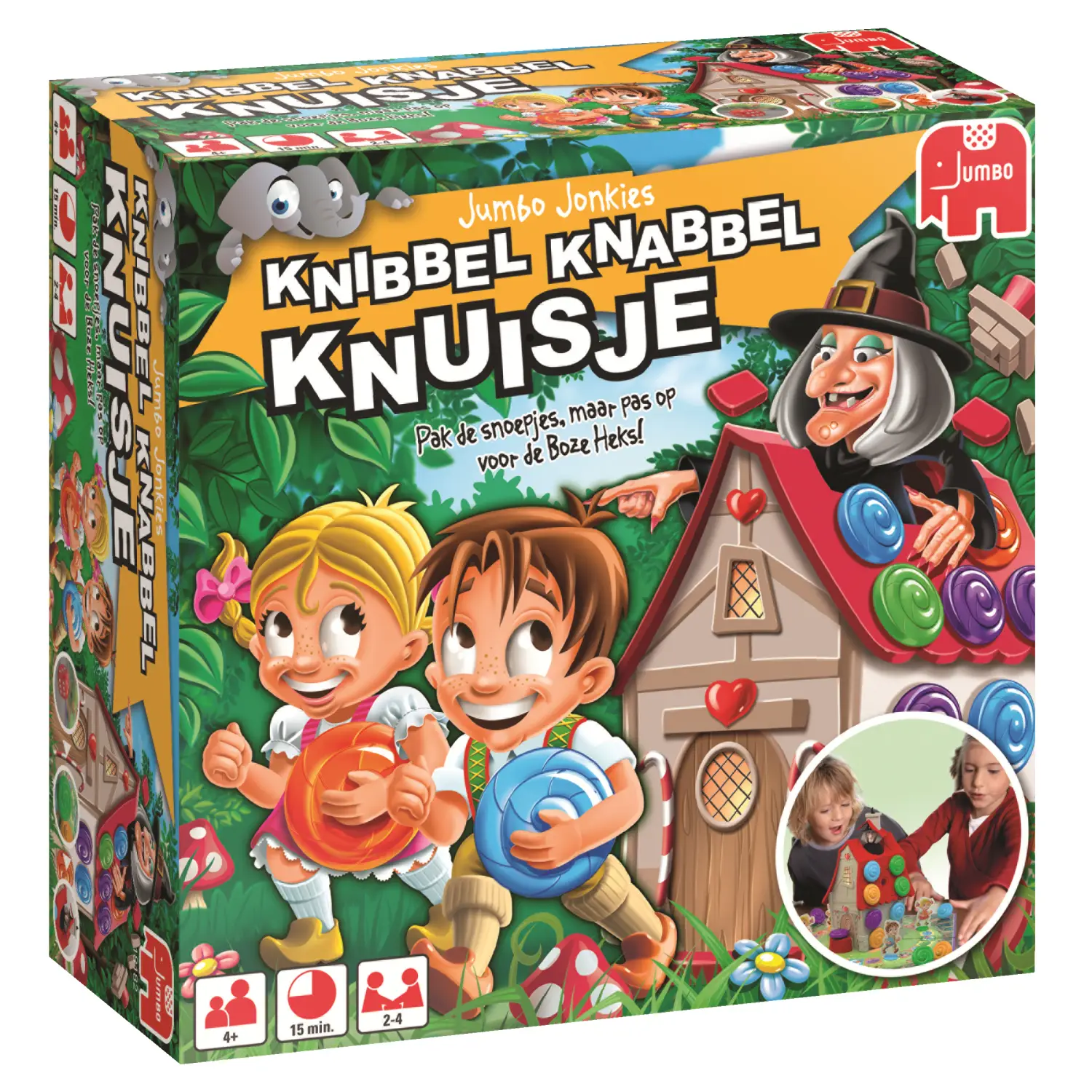 Jumbo Jonkies Knibbel Knabbel Knuisje 18182 Kutu Oyunu