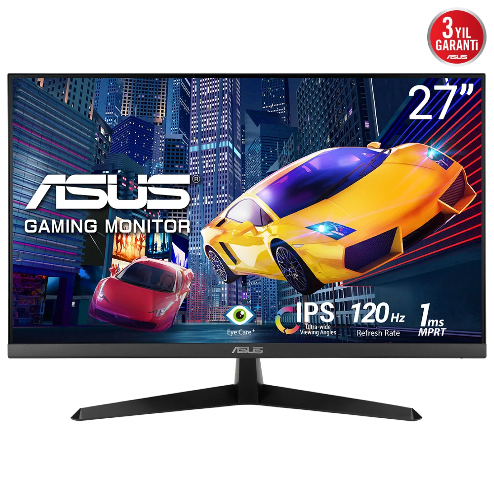 EyeCare VY279HGR (68.6 cm (27 Zoll), schwarz, FullHD, IPS, Adaptive-Sync, 120Hz Panel) Monitör 90LM06D3-B02171 Thumbnail 1